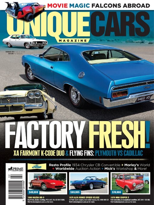 Title details for Unique Cars Australia by Prime Creative Media Pty Ltd - Available